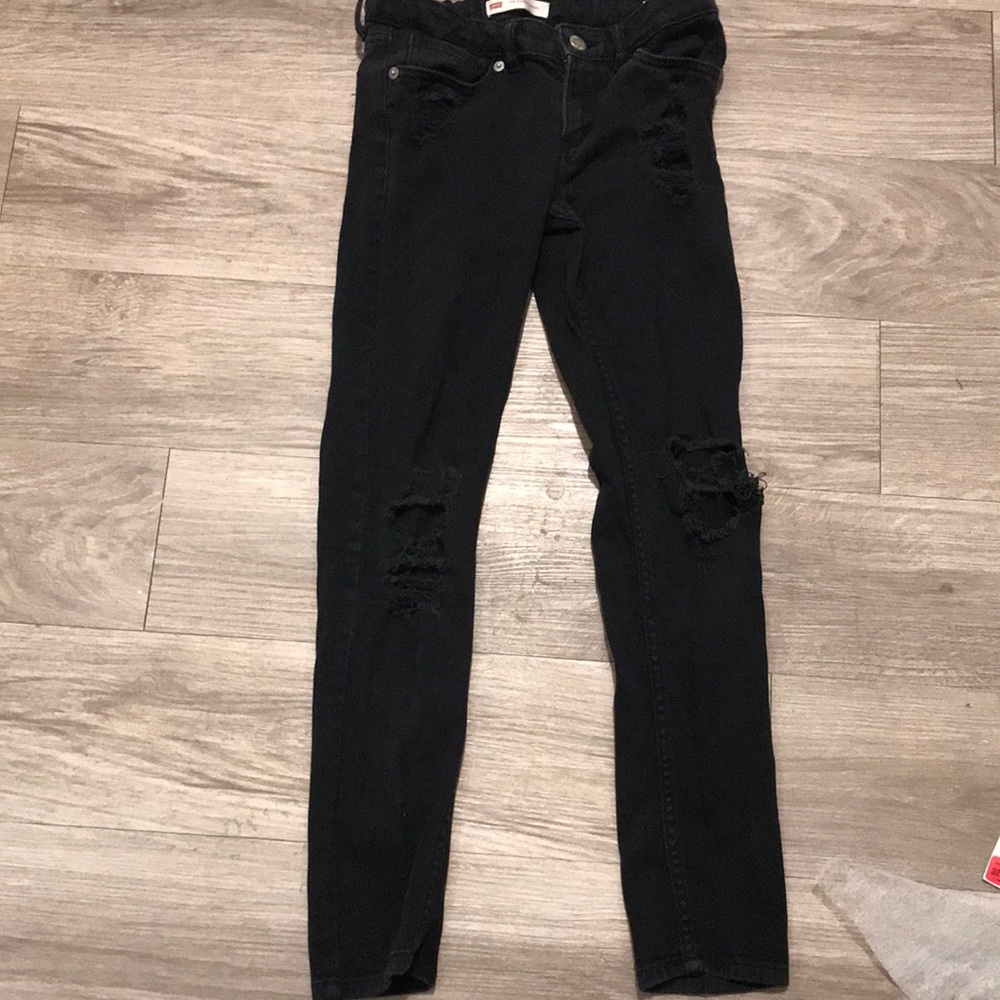 Levi pants black